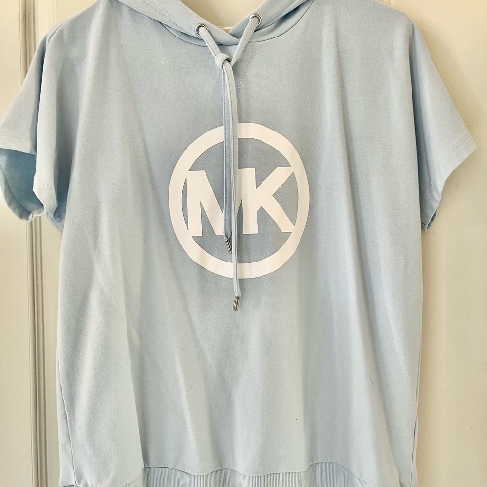 Michael Kors Logo Oversized Hoodie Shirt